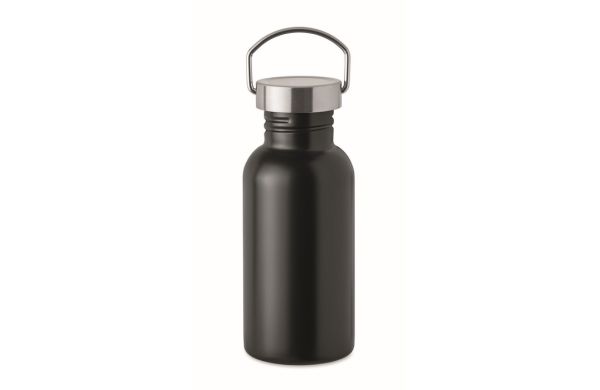 FLORENCE SING Einwandige Trinkflasche 500 ml, schwarz