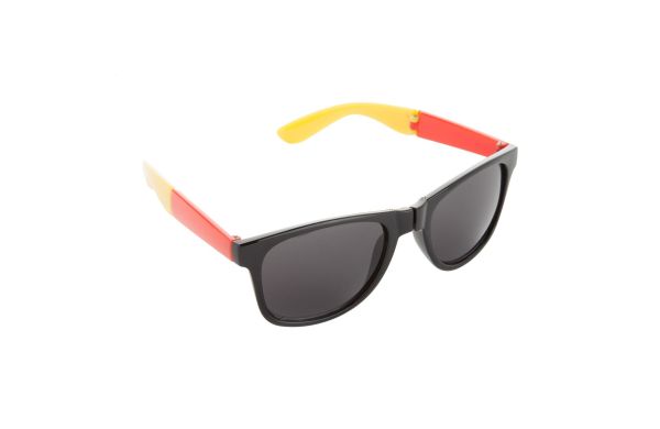 Sonnenbrille Mundo, gelb-rot-schwarz