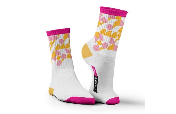 Premium Sport No Terry Socks Crew One Size mit Standard Label