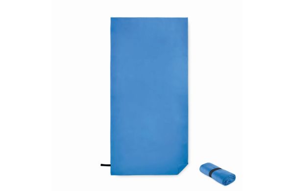 WAXOFF Sport-/Strandtuch Mikrofaser, blau