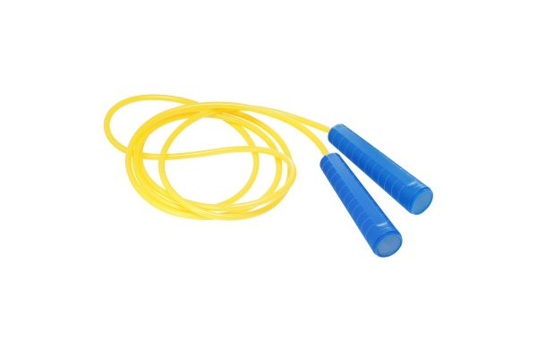 Springseil_ blaue Griffe_ blau_ neongelb