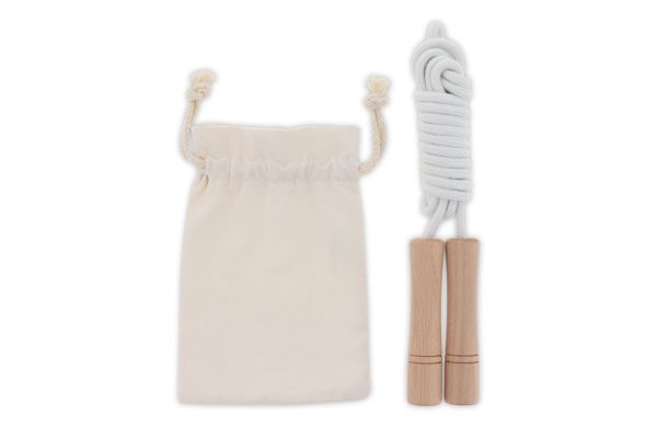 Springseil mit Holzgriffen