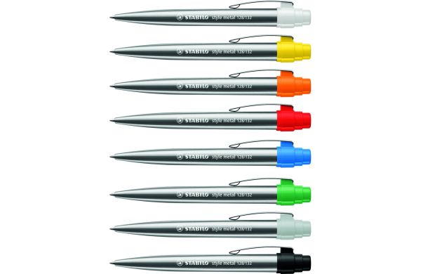STABILO style metal Kugelschreiber mit Metallclip