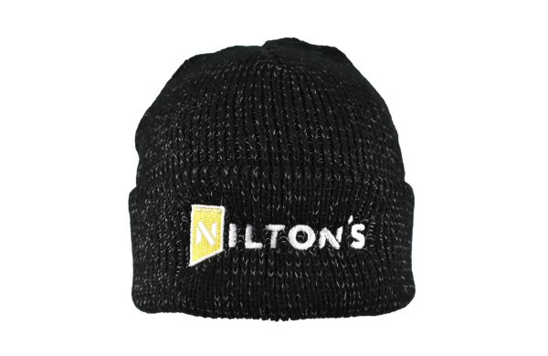 Strickmütze reflektierend