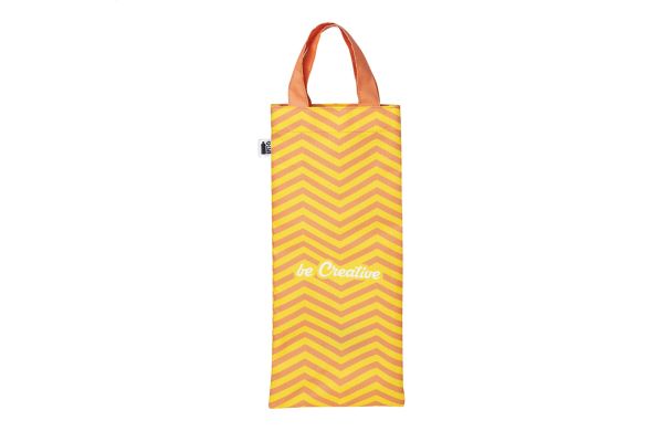 SuboShop Vino individuelle Weintasche, RPET, weiss