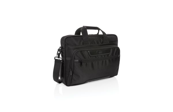 swiss peak rpet voyager rfid 156 laptoptasche schwarz