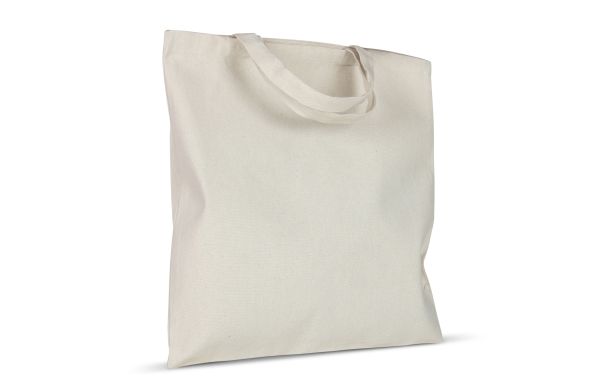Tasche OEKO-TEX® natur kurze Henkel 220g-m² 38x42 cm, ecru