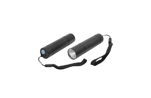 Taschenlampe "ALU", schwarz