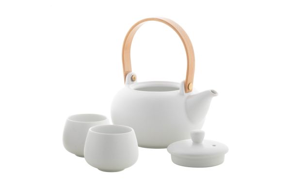 Tee-Set Sencha, weiss