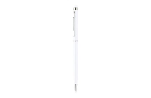 Todox Touchpen mit Kugelschreiber, weiss