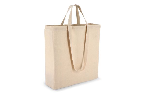 Tragetasche aus Baumwolle OEKO-TEX® 38 x 10 x 42cm 140g/m²