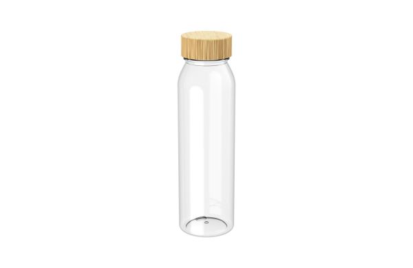 Trinkflasche Active "Natural", 650 ml, transparent/beige