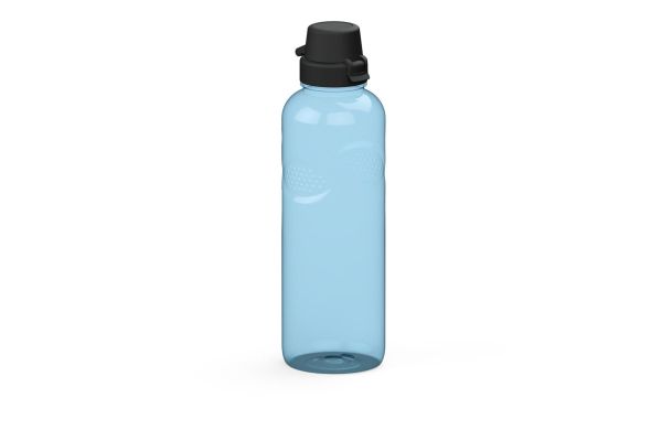 Trinkflasche Carve "School", 1,0 l, blau/schwarz