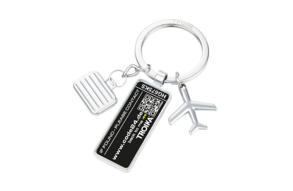 TROIKA-Schluesselanhaenger-CODE24-silberfarben