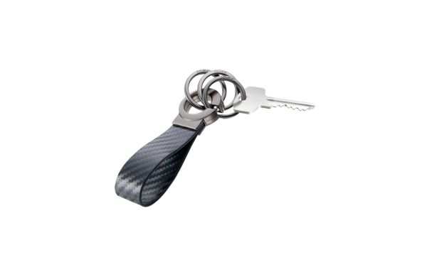 TROIKA Schlüsselanhänger KEY-CLICK CARBON