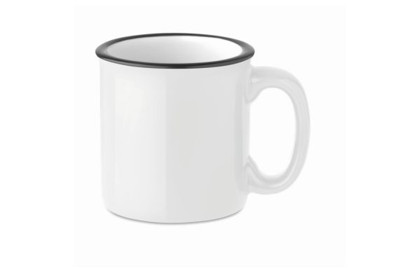 TWEENIES SUBLIM Keramikbecher Subli 240ml, schwarz