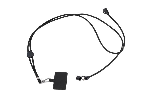 Type-C-Ladekabel-Lanyard-schwarz