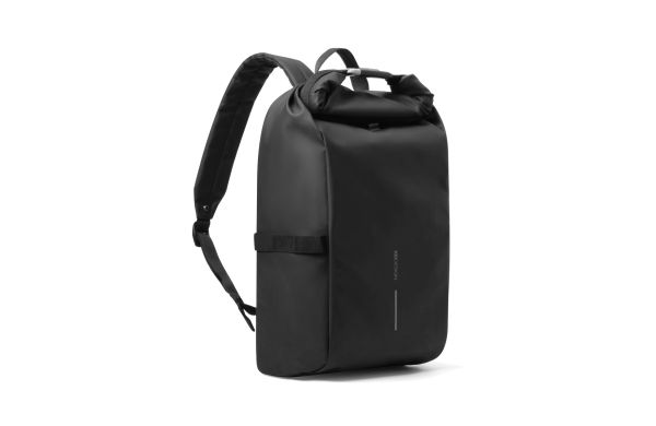 urban wasserabweisender fahrrad-rucksack schwarz