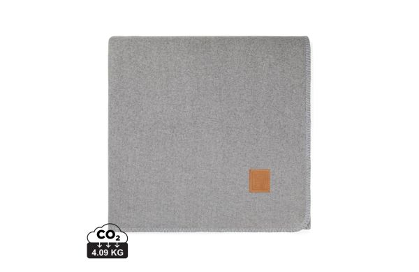 VINGA Moulton Decke aus GRS rPET, grau