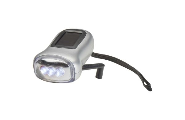 Viv Solartaschenlampe, silber