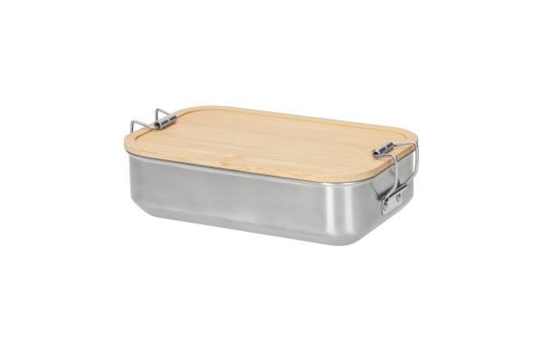 Vorratsdose "Sagano" 0,65 l, silber/beige