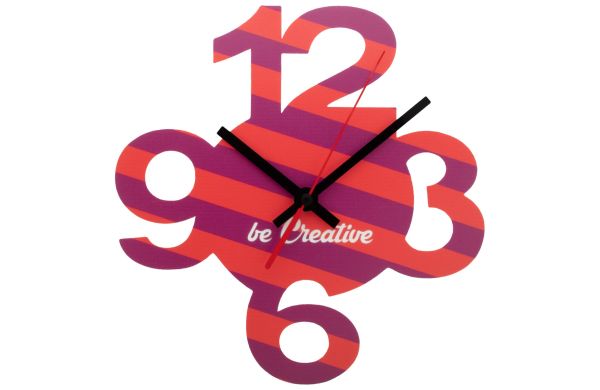 Wanduhr BeTime 12, weiß