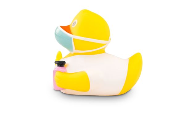 Werbeente Gerda Gesund