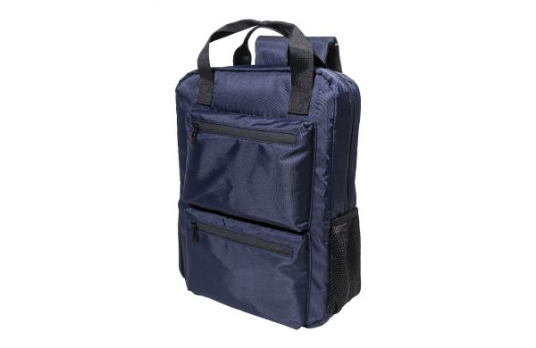 Westing Rucksack aus Twill, RPET, dunkelblau