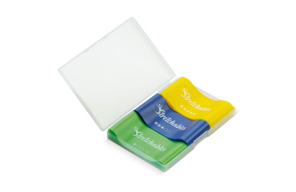 Widerstandsbänder, Fitnessset, transparent