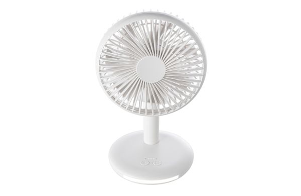 Wiederaufladbarer Ventilator mit Licht REEVES-DESKSTREAM