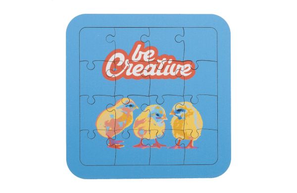 Wozzle Individuelles Holzpuzzle, natur