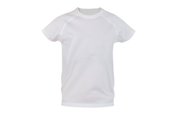 Zeffer Sport T-shirt für Kinder, 4-5, weiss