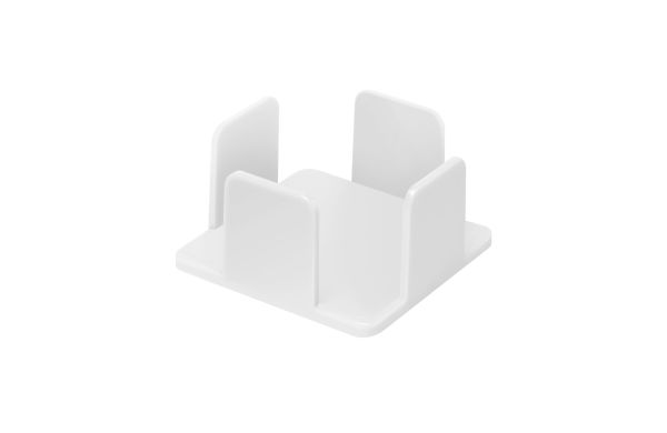 Zettelbox, dickwandig "Theta", weiß