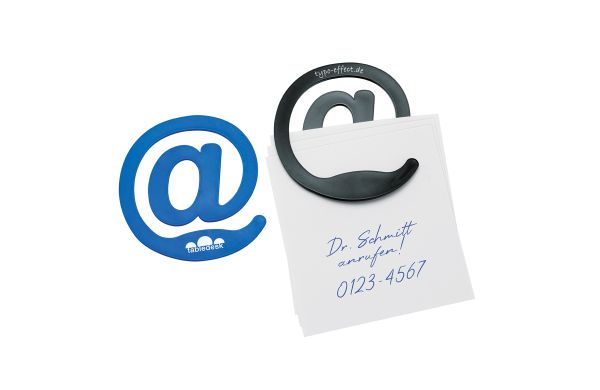 Zettelklammer "@-Zeichen"