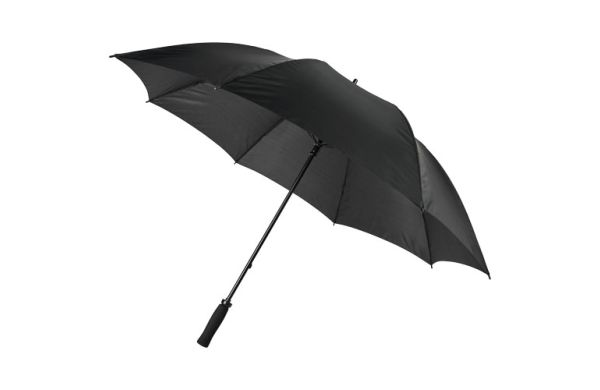 Grace 30“ windfester Golfschirm mit EVA-Griff - schwarz 