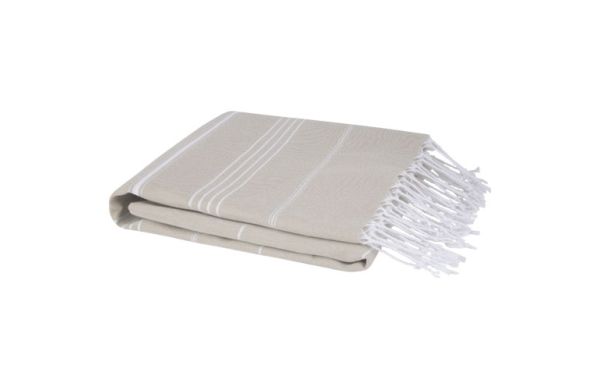 Anna 150 g/m² Hammam Baumwollhandtuch 100 × 180 cm - beige 