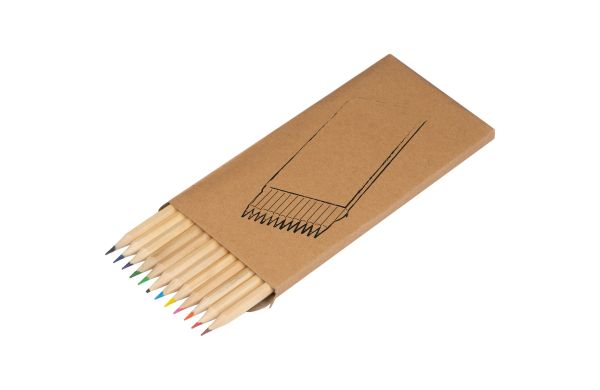 12 teiliges Buntstiftset - beige
