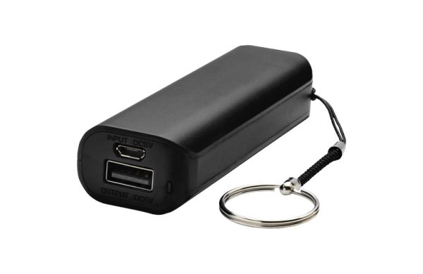 Span 1200 mAh Powerbank - schwarz 