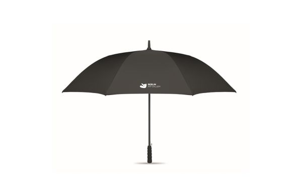 27" Regenschirm - schwarz