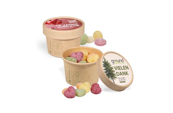 3D Praesent Haus Mit Lindor Pralines
