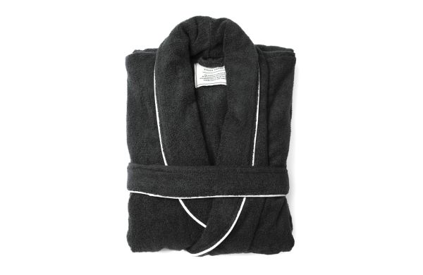 VINGA Harper Bademantel L/XL/grau