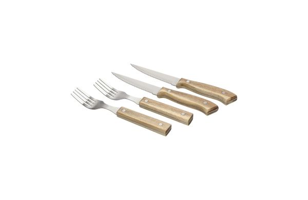 Besteckset "Casano", silber/beige