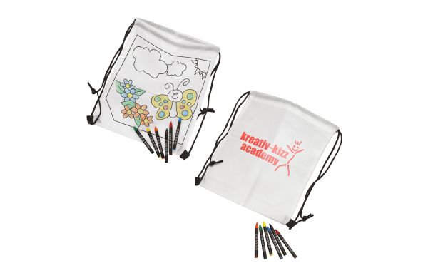 Beutel-Set zum Bemalen_ weiss