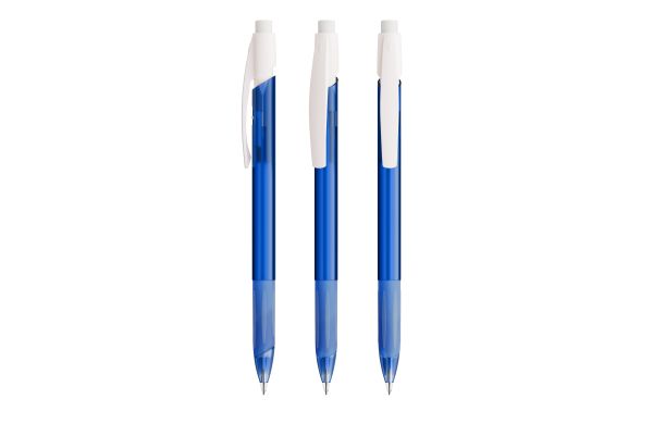 BIC® Media Clic Grip Druckbleistift Gefrostetes Dunkelblau/Gefrostetes Weiß