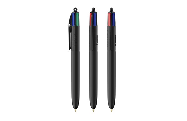 BIC 4 Colours Kugelschreiber, Schwarz