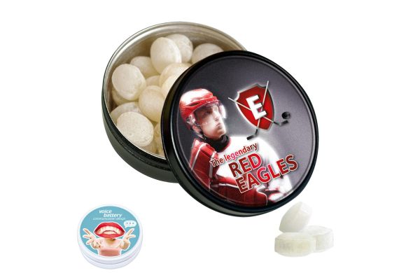 Black or White Dose mit Bären Company Eisbonbons