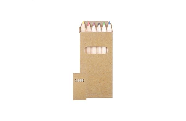 Buntstifteset (6-tlg.) Kitty, weiss