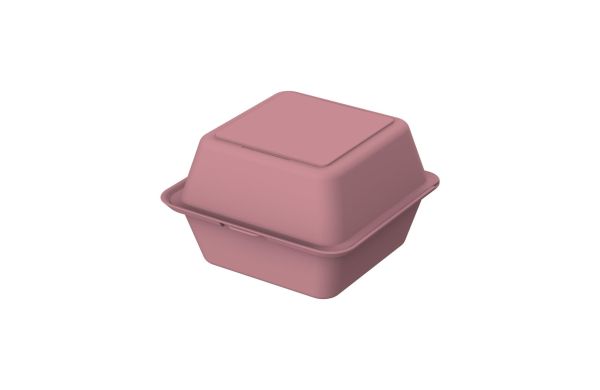 Burgerbox "ToGo", braun
