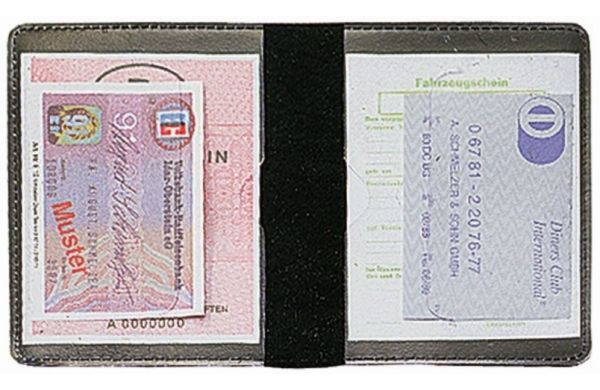 CreativDesign® Ausweistasche "LefastoffOffenkantig" 