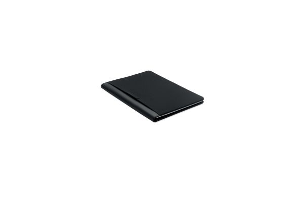 DIN A4 Portfolio & Notizblock, Schwarz